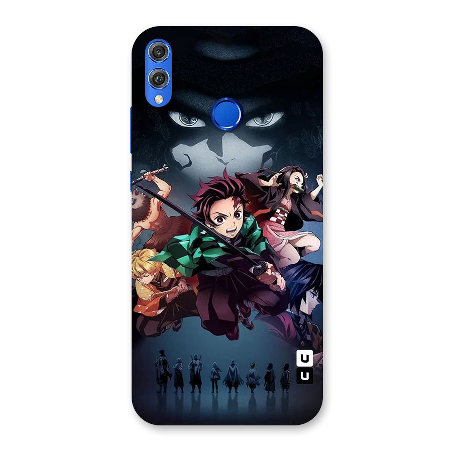 Team Demon Slayer Back Case for Honor 8X