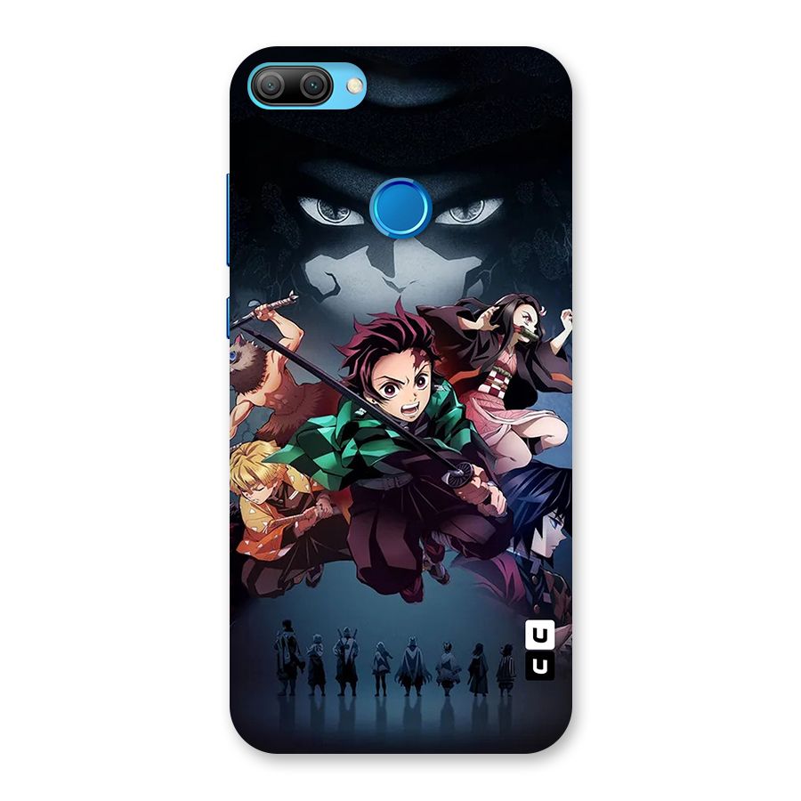 Team Demon Slayer Back Case for Honor 9N
