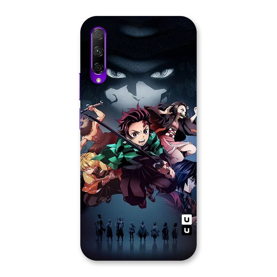 Team Demon Slayer Back Case for Honor 9X Pro