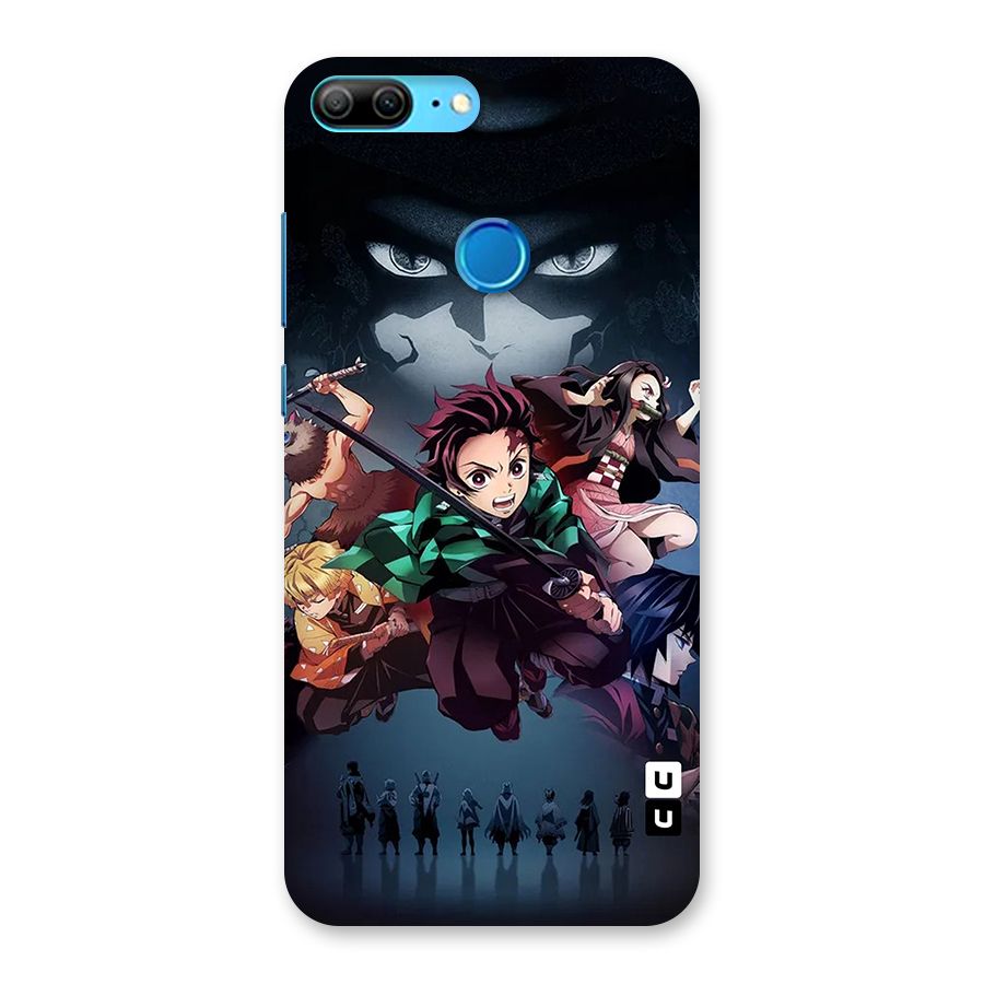 Team Demon Slayer Back Case for Honor 9 Lite