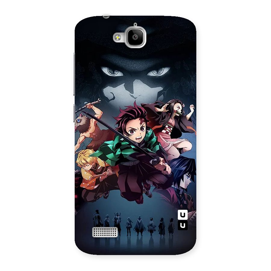 Team Demon Slayer Back Case for Honor Holly