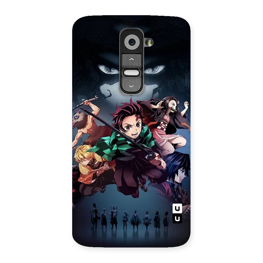 Team Demon Slayer Back Case for LG G2