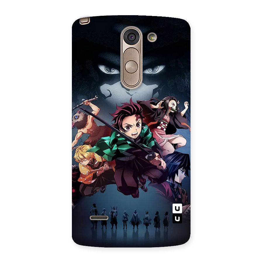 Team Demon Slayer Back Case for LG G3 Stylus