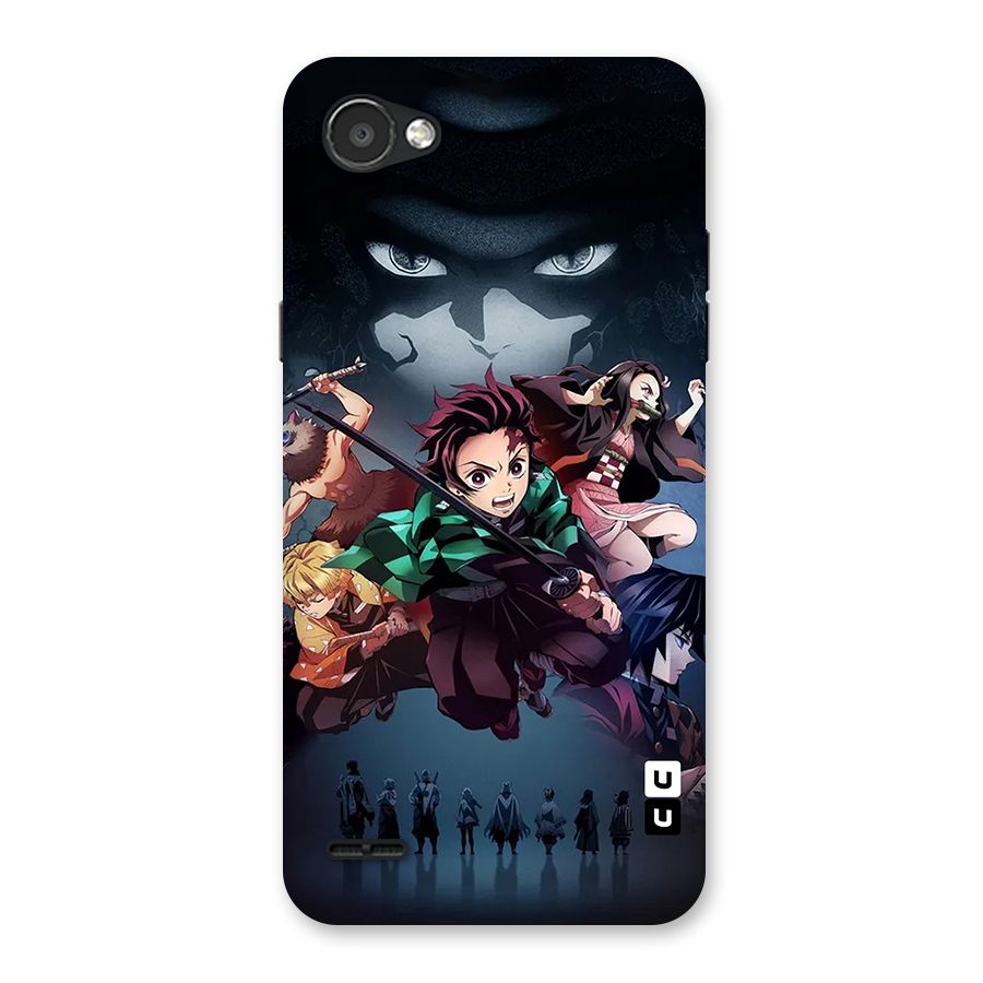 Team Demon Slayer Back Case for LG Q6