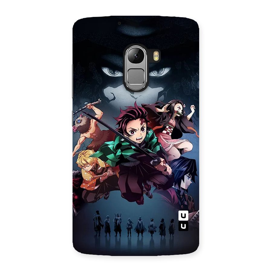 Team Demon Slayer Back Case for Lenovo K4 Note