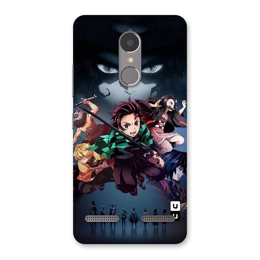 Team Demon Slayer Back Case for Lenovo K6 Power