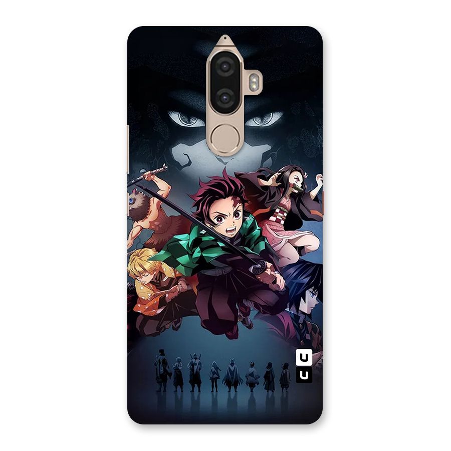Team Demon Slayer Back Case for Lenovo K8 Note