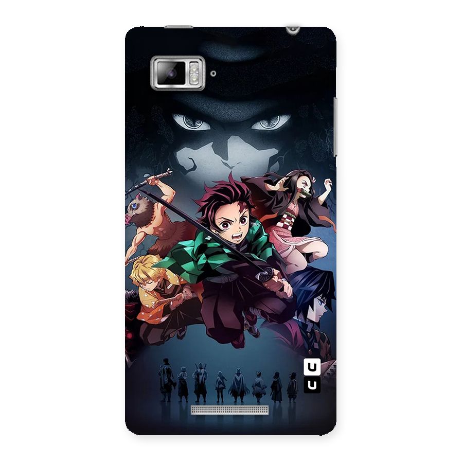 Team Demon Slayer Back Case for Lenovo Vibe Z K910