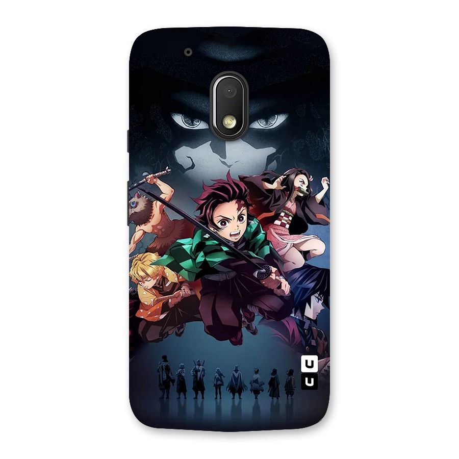 Team Demon Slayer Back Case for Moto G4 Play