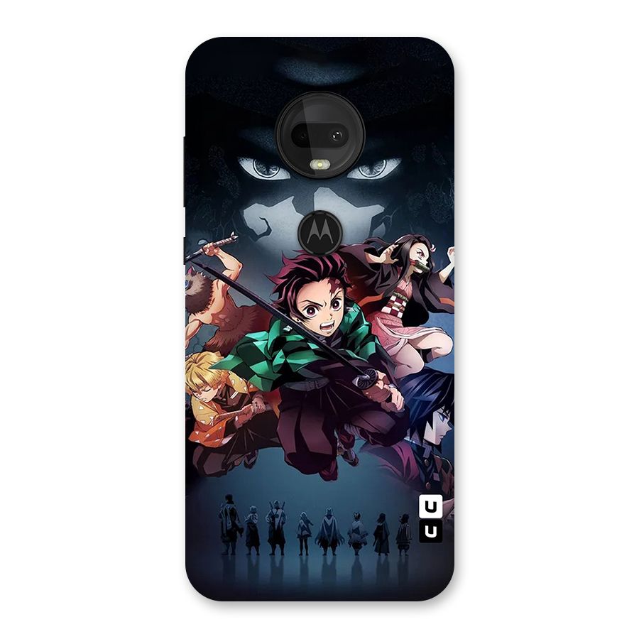 Team Demon Slayer Back Case for Moto G7