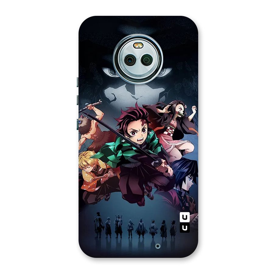 Team Demon Slayer Back Case for Moto X4