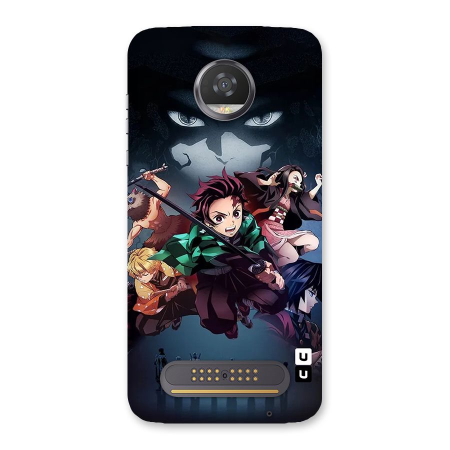 Team Demon Slayer Back Case for Moto Z2 Play