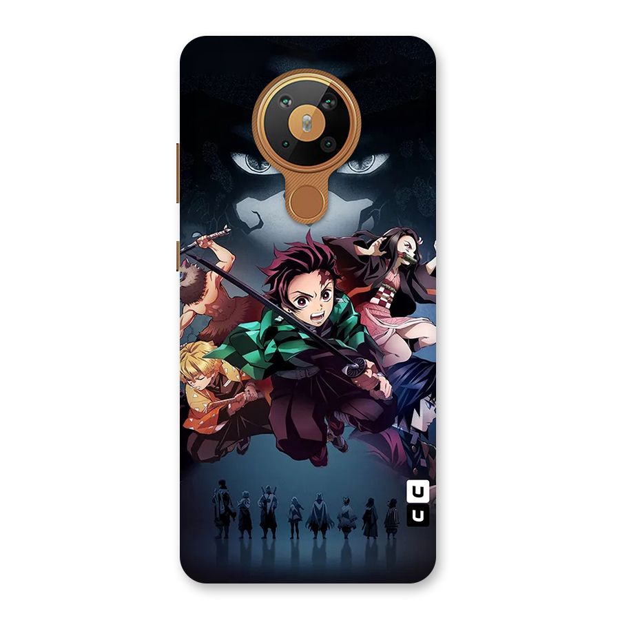 Team Demon Slayer Back Case for Nokia 5.3