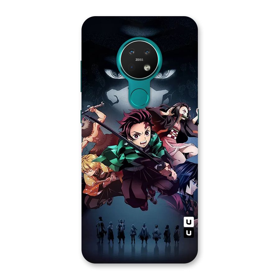 Team Demon Slayer Back Case for Nokia 7.2