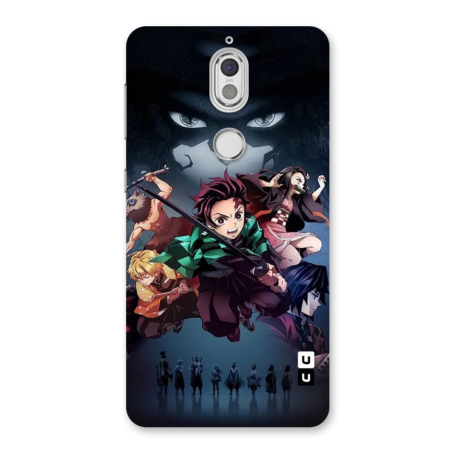 Team Demon Slayer Back Case for Nokia 7