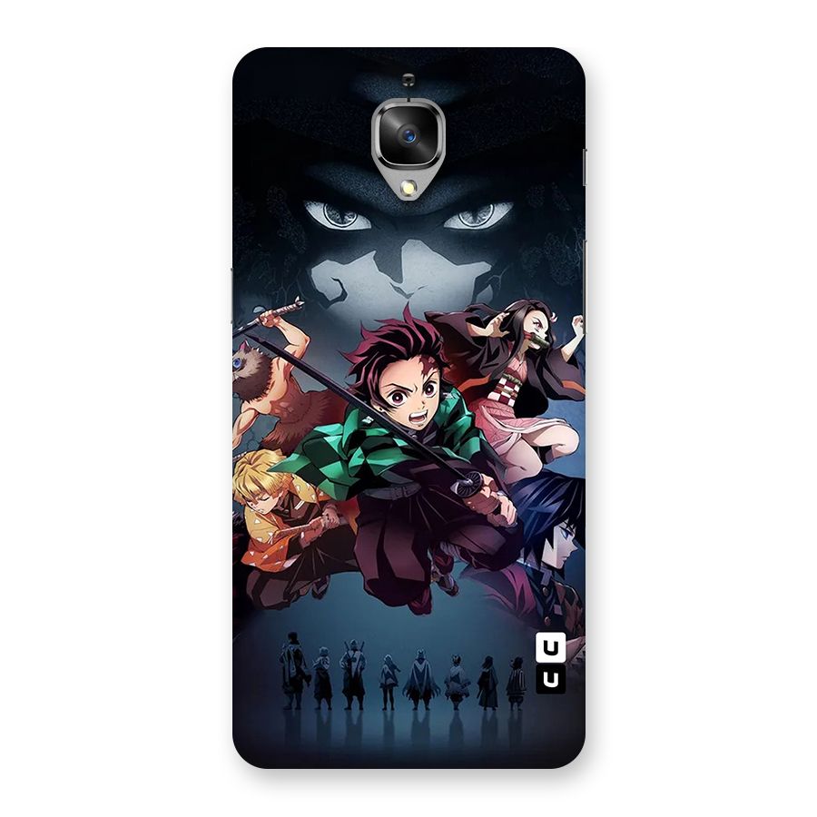 Team Demon Slayer Back Case for OnePlus 3