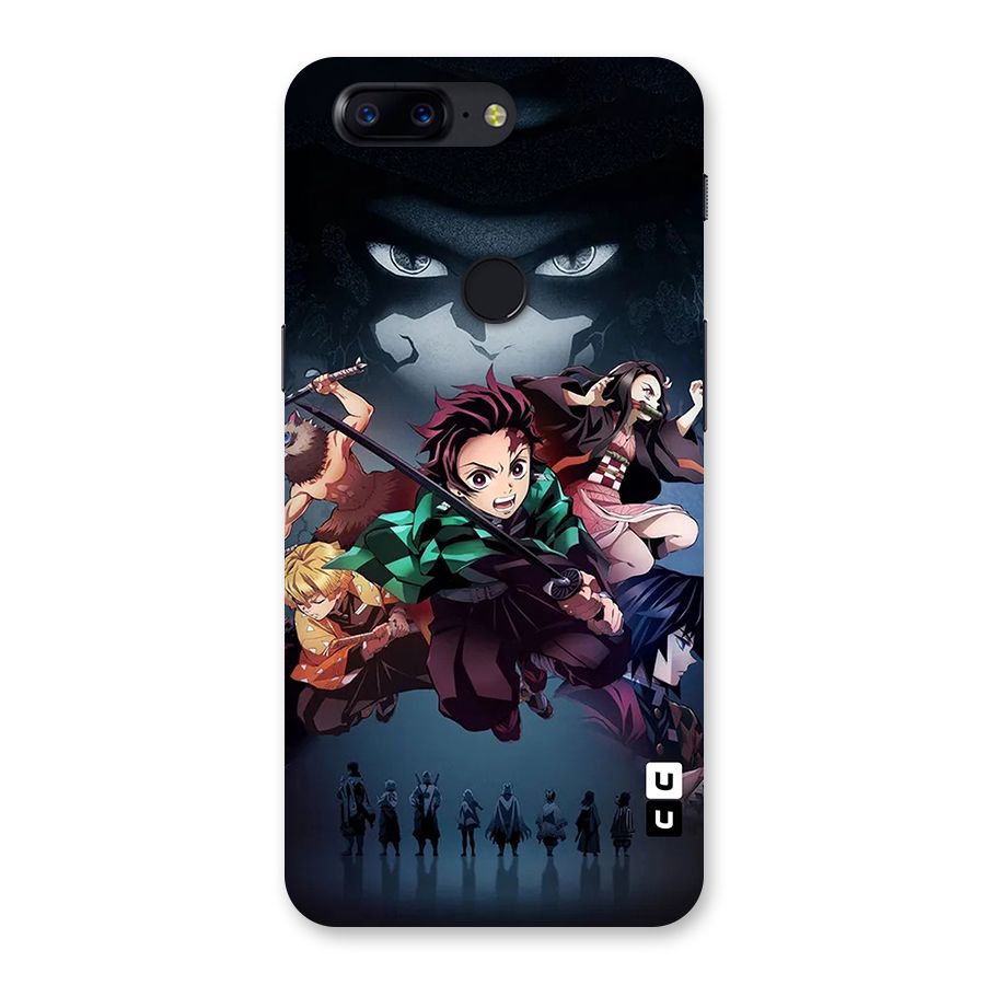 Team Demon Slayer Back Case for OnePlus 5T