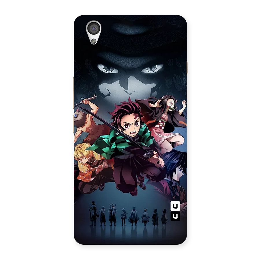 Team Demon Slayer Back Case for OnePlus X