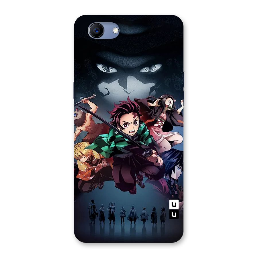 Team Demon Slayer Back Case for Realme 1