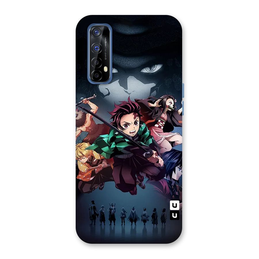 Team Demon Slayer Back Case for Realme 7