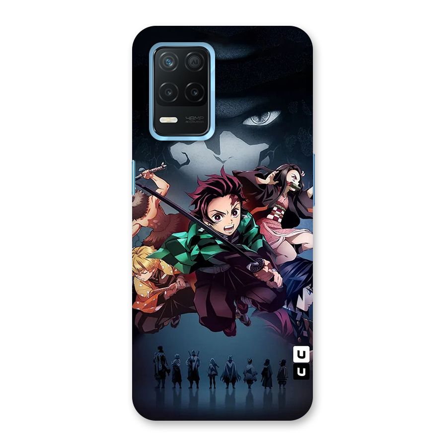 Team Demon Slayer Back Case for Realme 8 5G