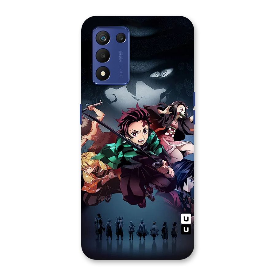 Team Demon Slayer Back Case for Realme 9 5G Speed