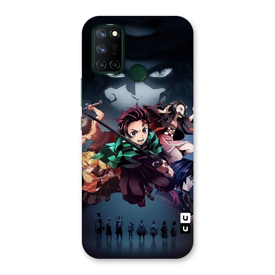 Team Demon Slayer Back Case for Realme C17