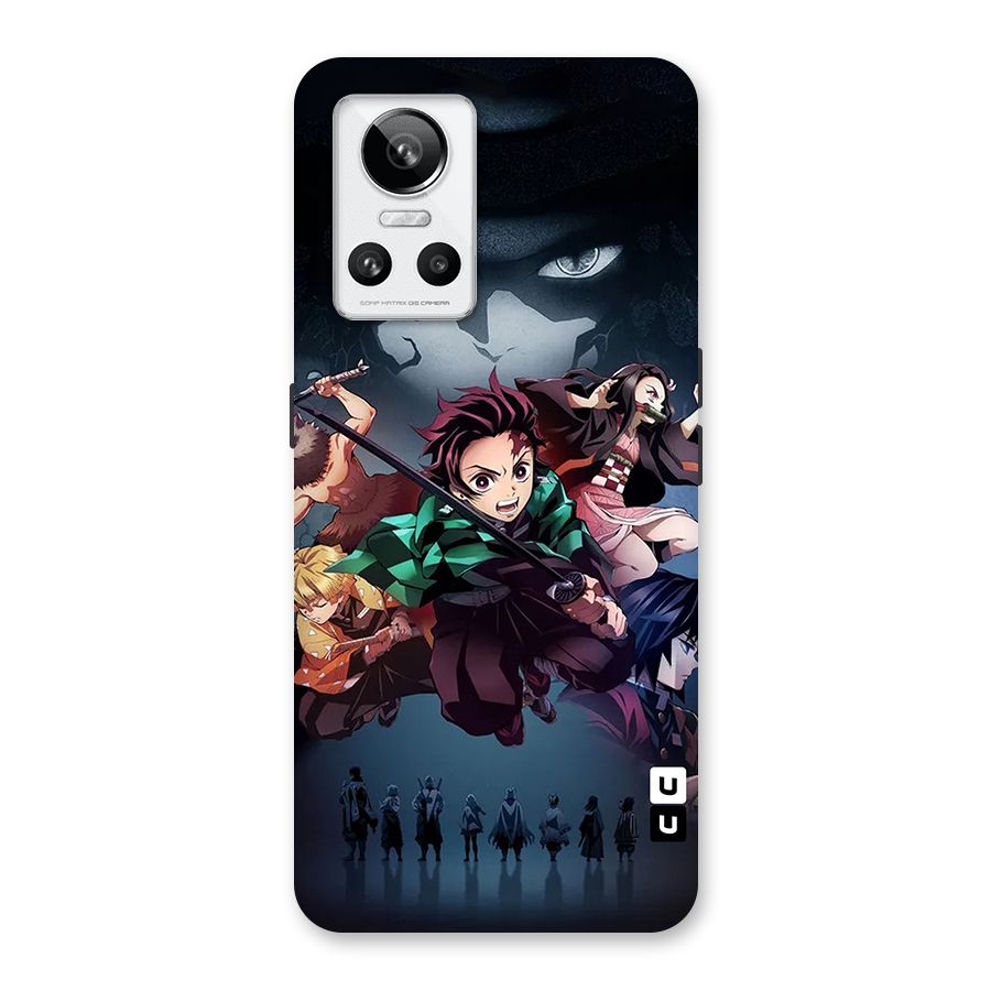 Team Demon Slayer Back Case for Realme GT Neo 3