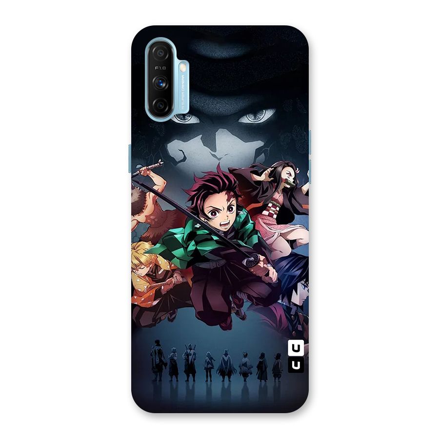 Team Demon Slayer Back Case for Realme Narzo 20A