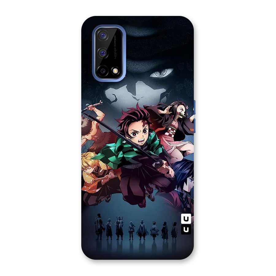 Team Demon Slayer Back Case for Realme Narzo 30 Pro