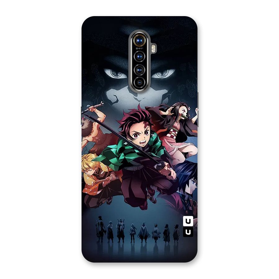Team Demon Slayer Back Case for Realme X2 Pro