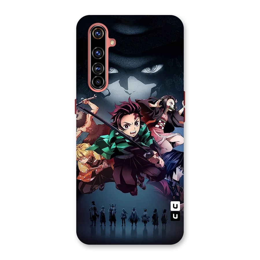 Team Demon Slayer Back Case for Realme X50 Pro
