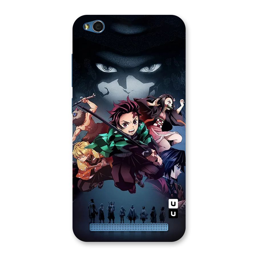 Team Demon Slayer Back Case for Redmi 5A