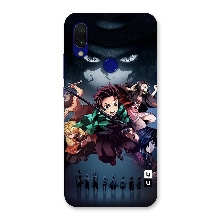 Team Demon Slayer Back Case for Redmi 7