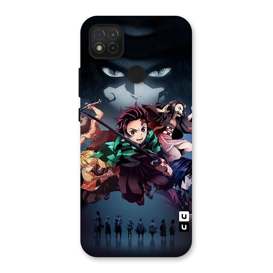Team Demon Slayer Back Case for Redmi 9 Activ