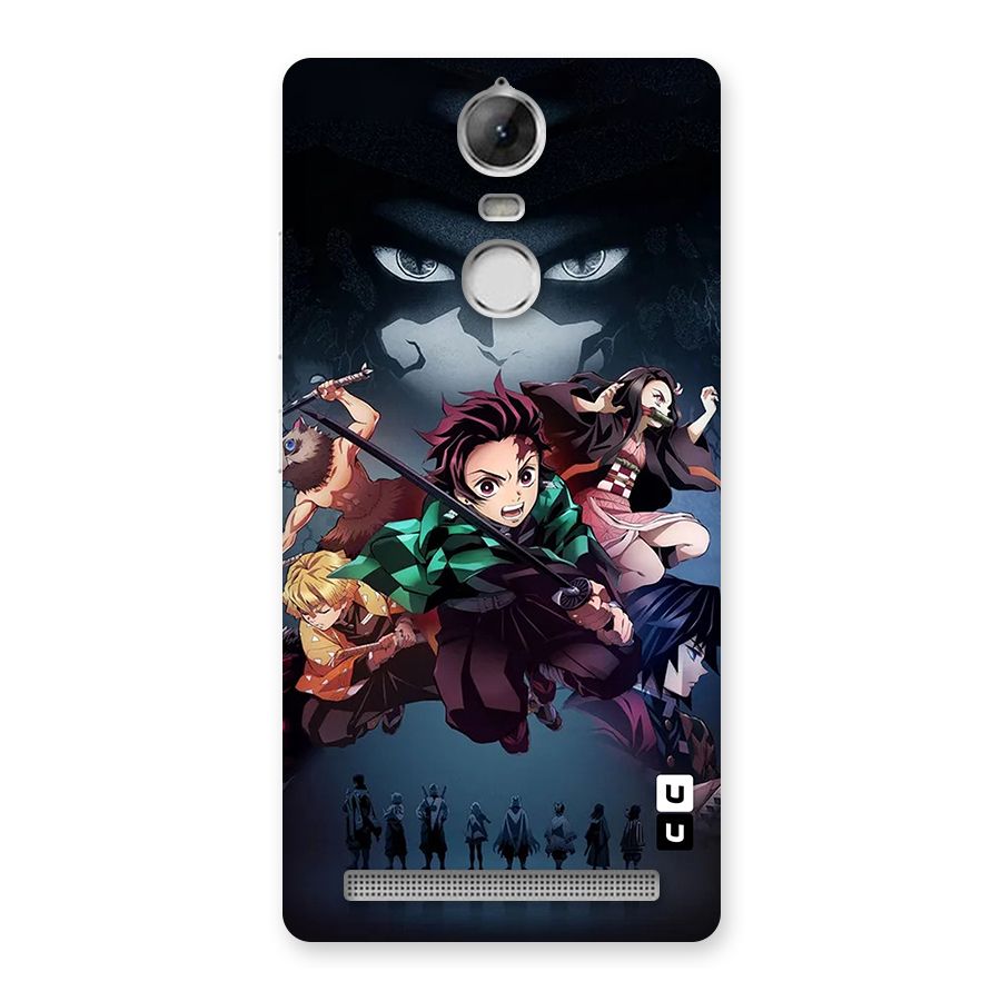 Team Demon Slayer Back Case for Vibe K5 Note