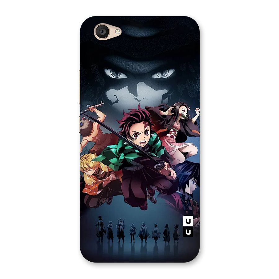 Team Demon Slayer Back Case for Vivo V5 Plus