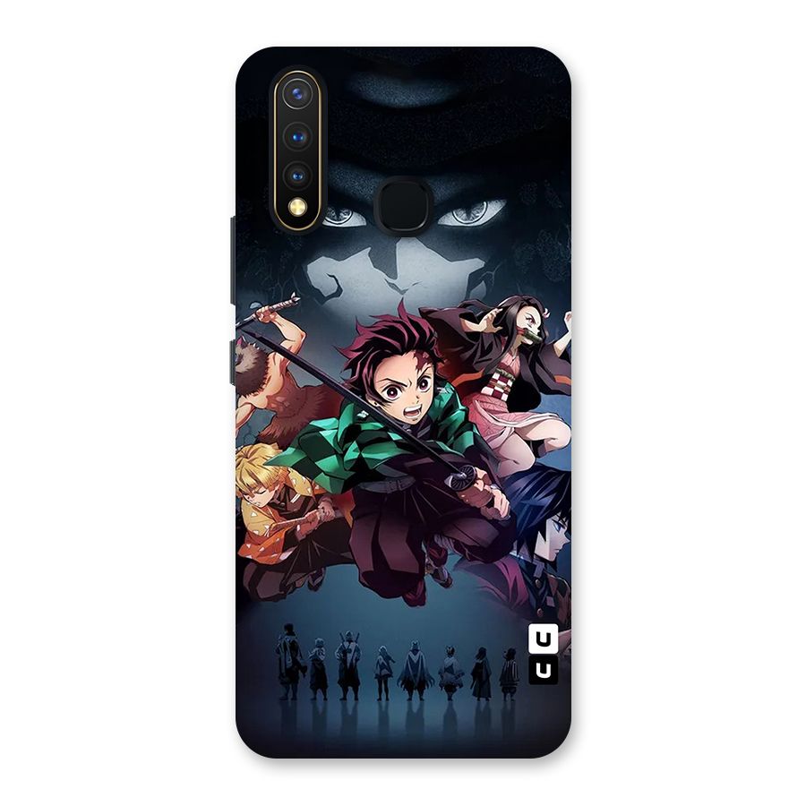 Team Demon Slayer Back Case for Vivo Y19