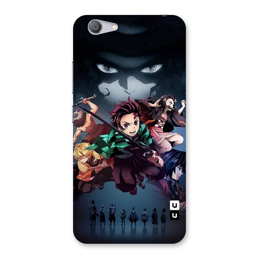 Team Demon Slayer Back Case for Vivo Y53