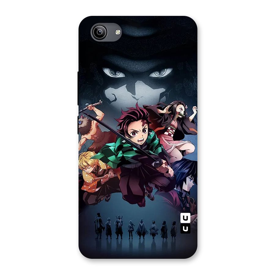 Team Demon Slayer Back Case for Vivo Y81i