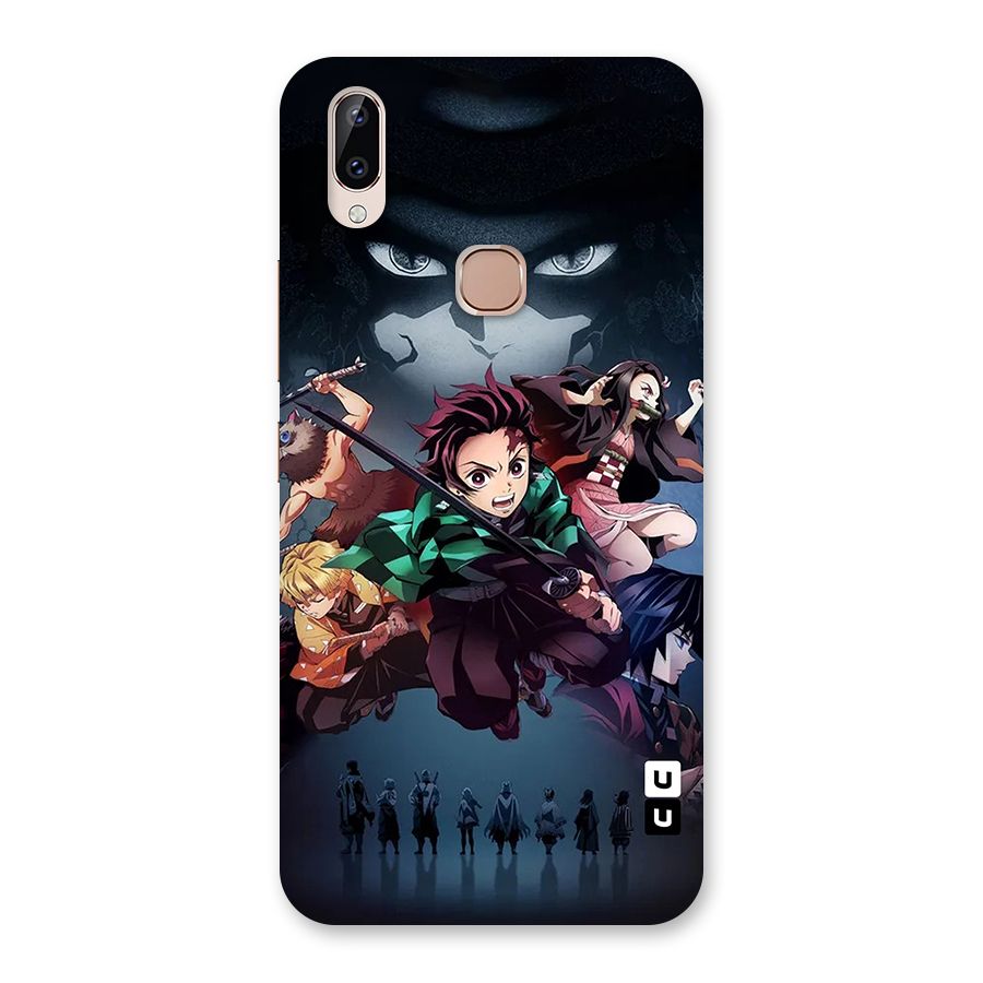 Team Demon Slayer Back Case for Vivo Y83 Pro