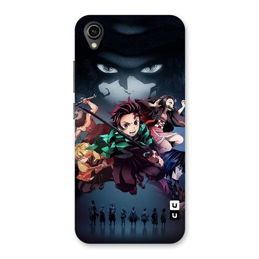 Team Demon Slayer Back Case for Vivo Y90