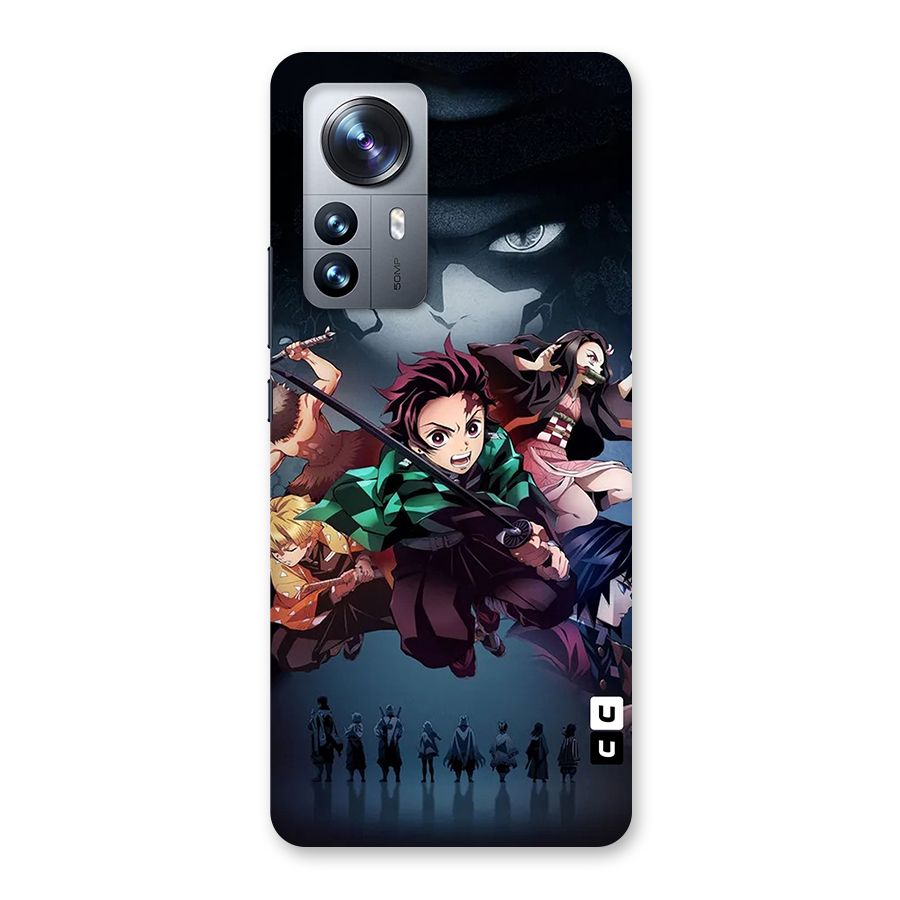 Team Demon Slayer Back Case for Xiaomi 12 Pro