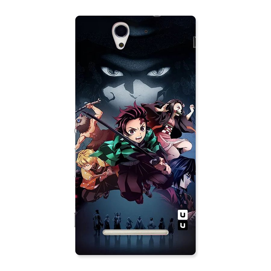 Team Demon Slayer Back Case for Xperia C3