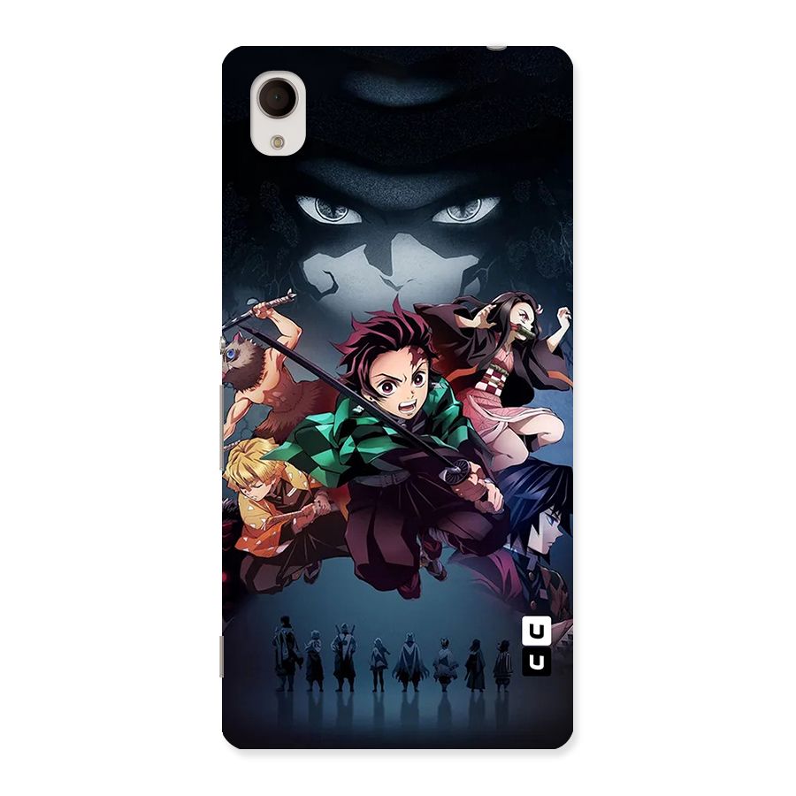 Team Demon Slayer Back Case for Xperia M4
