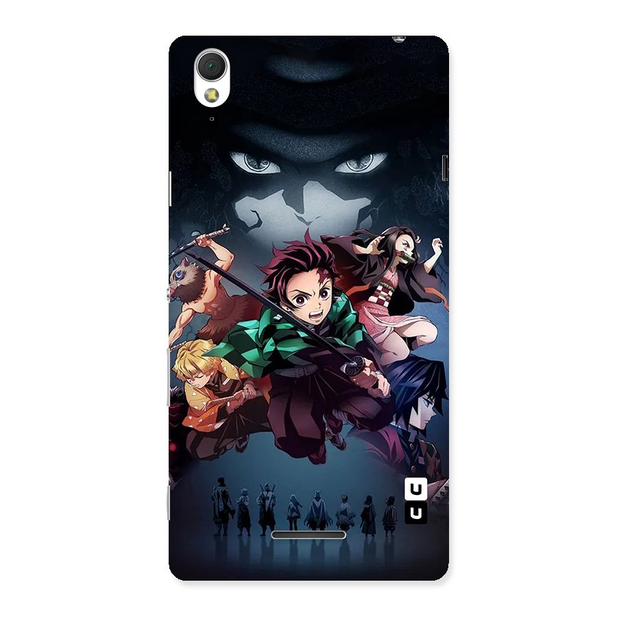 Team Demon Slayer Back Case for Xperia T3