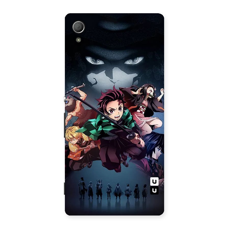 Team Demon Slayer Back Case for Xperia Z3 Plus