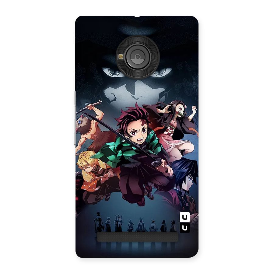 Team Demon Slayer Back Case for Yunique