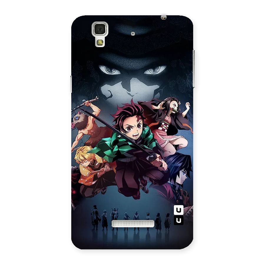 Team Demon Slayer Back Case for Yureka