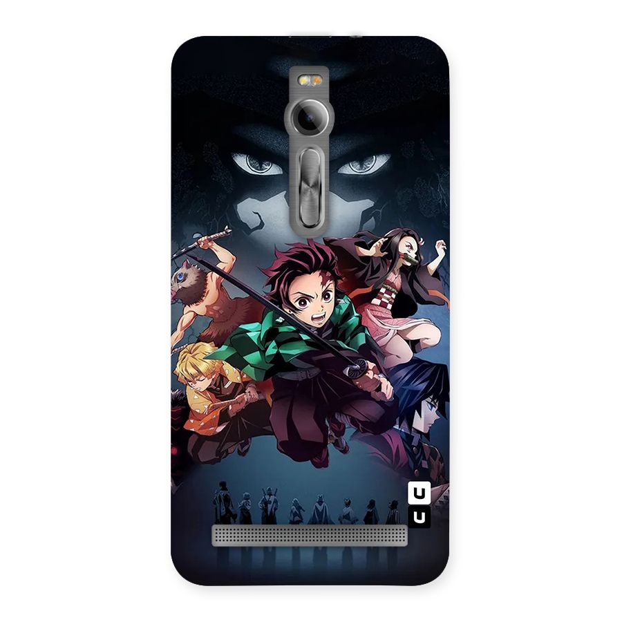 Team Demon Slayer Back Case for Zenfone 2